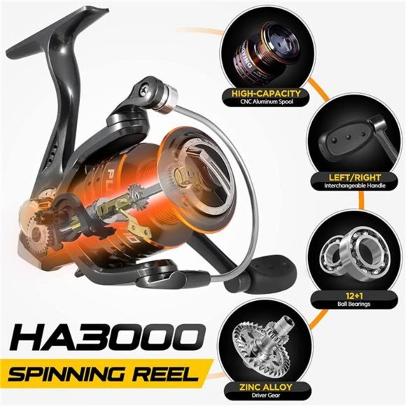 Fishing Rod and Reel Combos Carbon Fiber Telescopic Fishing Pole with Reel Combo - Picture 6 of 6